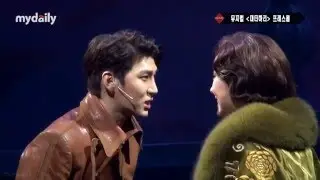160329 VIXX LEO 'Mata Hari Press Call' (fight scene and kiss scene)