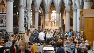 Slotviering SJC Aalst. Communie.