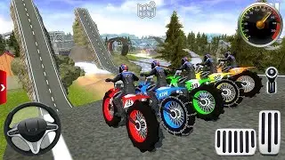 Motor Dirt Bikes driving Extreme Off-Road #7 - Offroad Outlaws motor bike Game Android ios Gameplay