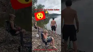 Takedown Rod Holder Gets Tested! #takedown #takedownrod #fishing #outdoors #catfish #lakeoftheozarks