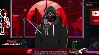 Podcast Character Animation | Neon Vibes 🎙️