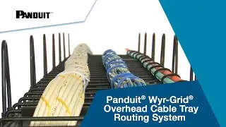 Panduit&reg; Wyr-Grid&reg; Overhead Cable TrayRouting System