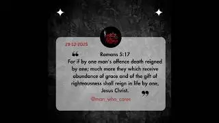 We reign by His righteousness