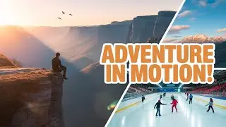 From Mountains to Ice Rinks | Blue Mountains Hike & Ice Skating Adventure in Australia!