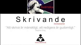 Webblektion: Skriva: krokning