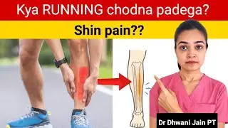 Shin Splints से परेशान? | Proven exercises and tips for shin pain | Dr Dhwani Jain PT