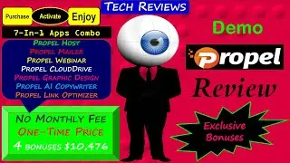 Propel Review, Bonuses, Demo: Unlimited Hosting, Email Send, Storage, Copy Writer, Design, Webinars