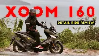 Hero Xoom 160 Detailed Ride Review 🚀 Brake Test, Grip Test & Long Run Performance | Real World Test