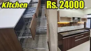 Modular kitchen trolley || Kitchen Design || Kitchen trolley design|| kitchen trolley||glass kitchen