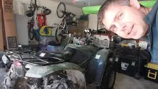 Honda Rancher 420 Old Start