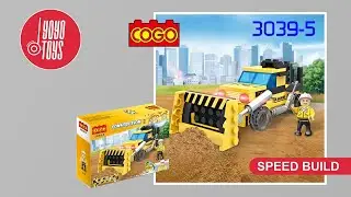 Unboxing & Building COGO 3039-5 of Construction 8 in 1 Vehicle