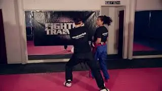 Drill 10: Sidekick Defence to Hook Kick Counter | Gaynor Morgan MMA Striking