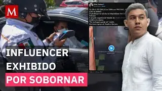 Influencer 'Max Defensor' intent&oacute; impedir una multa a oficiales de tr&aacute;nsito y fue captado en video