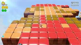 Super Mario 3D World 5-5 Bob-ombs Below [Green Stars & Stamp Locations] - Nintendo Switch