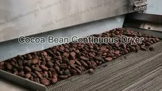 coco bean drying machine
