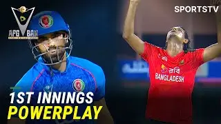 1st Innings Powerplay | Afghanistan vs Bangladesh | T20I Series 2025 | Match 01 | ACB | 311K