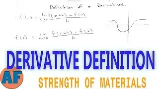 Definition of a Derivative as a Limit - Example Problem Solved