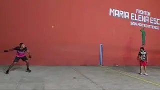 Muñeco y Grande Vs Kevin y Pepe Huitrón Frontón el Sardo