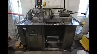 Hardinge DV-59 Second Op. Lathe, Var Spd, 5C Collet Closer, Endworking Turret, Prod Cross-Slide