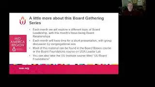 2025 November Congregational Board Members Gathering