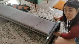 Headboard assembly for Likimio bedframe, Wayfair