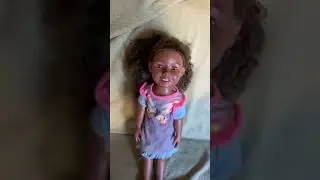 Changing my Via-e doll Tatiana doll into new outfit.