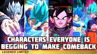 Characters Everyone is Begging to See Return in Dragon Ball Legends
