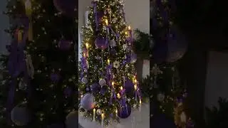 2024 Christmas~Maybe you want to decorate a purple Christmas tree?#christmas  #xmas  #christmastree