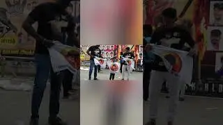 Parasakthi Movie FDFS Sivakarthikeyan Fan's Celebration Tirunelveli Ram Muthuram Cinemas
