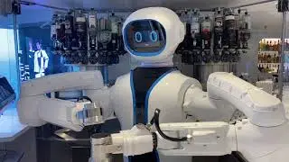 MSC Virtuosa robot drinks machine.