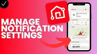 How to manage the notification settings in LG thinq?