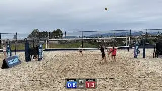 Day 1: Game 1 - Set 1 | BVCA 300 Invitational | partner: Kara Boas | Pair 3, Open | 🥉place