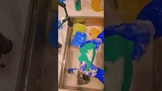 #spongerinse #cleantok #asmr #spongeasmr #asmrsoap #rainbowsoap #cleaning
