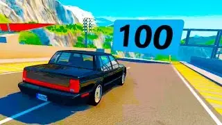 Low Clearance Crashes #1- BeamNG.drive
