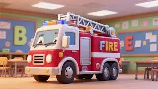 Fire Truck Alphabet Fun Class &ndash; Learn ABC | Kids Nursery Rhyme