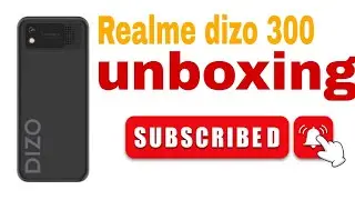 Realme dizo star 300 unboxing | realme |