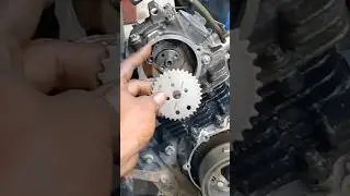 Tvs Sport Timing Chain Setting #timing #TimingChain #automobile