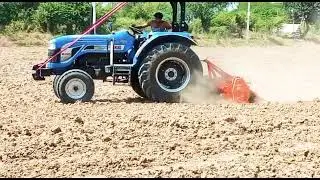 Demo ACE Tractor Di-6565 V2 operating the Rotavator