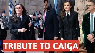 Queen Letizia's Bold Style at World Rare Disease Day: A Tribute to 'Caiga quien caiga