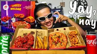 [BARU] PIZZA HUT CHEESY BULDAK | THE MOST REALISTIC FOOD REVIEW MALAYSIA