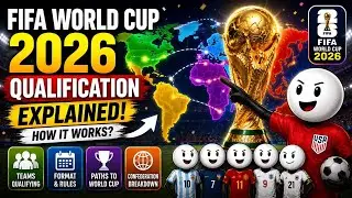 FIFA World Cup 2026 Qualification Explained in 7 Minutes #fifaworldcup2026 