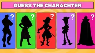 Can You Guess the Disney Character from Their SHADOW?