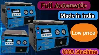 Automatic All in one OCA Machine black dots remove expert