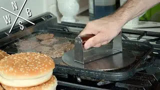 Пресс для бургеров Smash Burger Press из нержавеющей стали 8,5 дюйма &mdash; тест и обзор