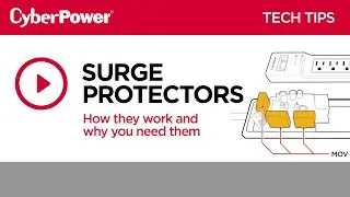 CyberPower Surge Protector Education Video