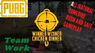 PUBG MOBILE || FULL NATURAL GAMEPLAY || COMBINE RISK AND SAFE PLAY || CHICKEN DINNER