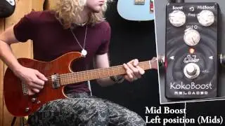 Suhr Koko Boost Reloaded | Haar guitars Demo