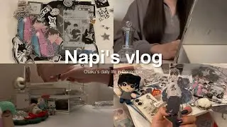 〔Vlog〕ギヴン展encore参戦🎸たくさん食べてのんびり過ごす高校生オタクの冬休み⛄️❄️ギヴン展/ミニ痛バ作り/パーティー