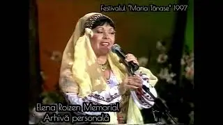 PREMIERĂ | Elena Roizen - Eu sunt fată de la mare | Fest. “Maria Tănase” 1997 | Live