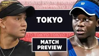 Rybakina vs Mboko | WTA Tokyo 2025 | Tennis Talk Preview & Prediction